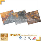 Kinslate multicolor slate stone cheap floor tiles price