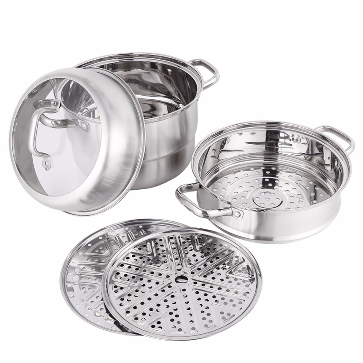 Commercial steamer stainless steel rice steamer cookware pot