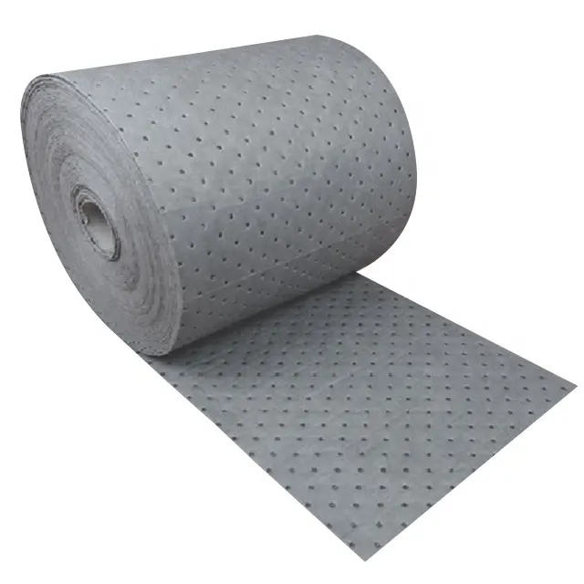 Hot selling universal absorbent roll PP oil spill absorbent pad apply to large water surface