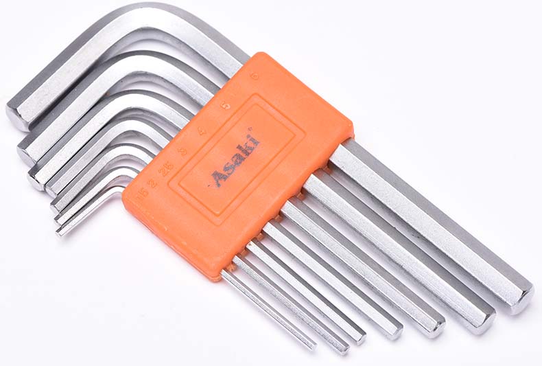 Asaki 34pcs Hand Tool Set Hardware Adjustable Spanner Pliers Screwdriver Hacksaw Frame Flashlight Claw Hammer Measuring Tape Set