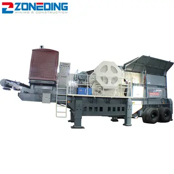 Top quality used mobile stone crushers mobile aggregate crushing plant price