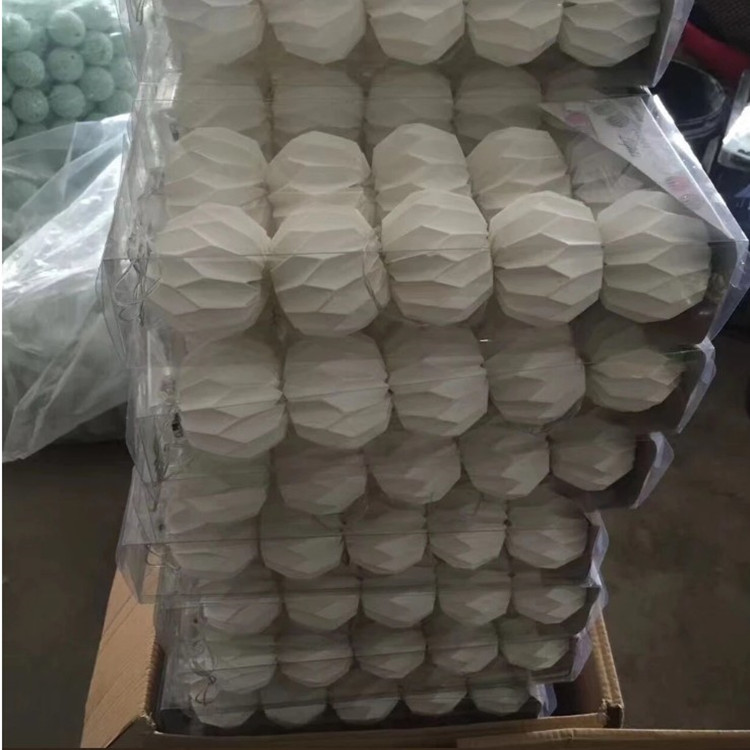 Poland popular Christmas Paper lantern LED string lights 10 warm white battery operated lanterns string light