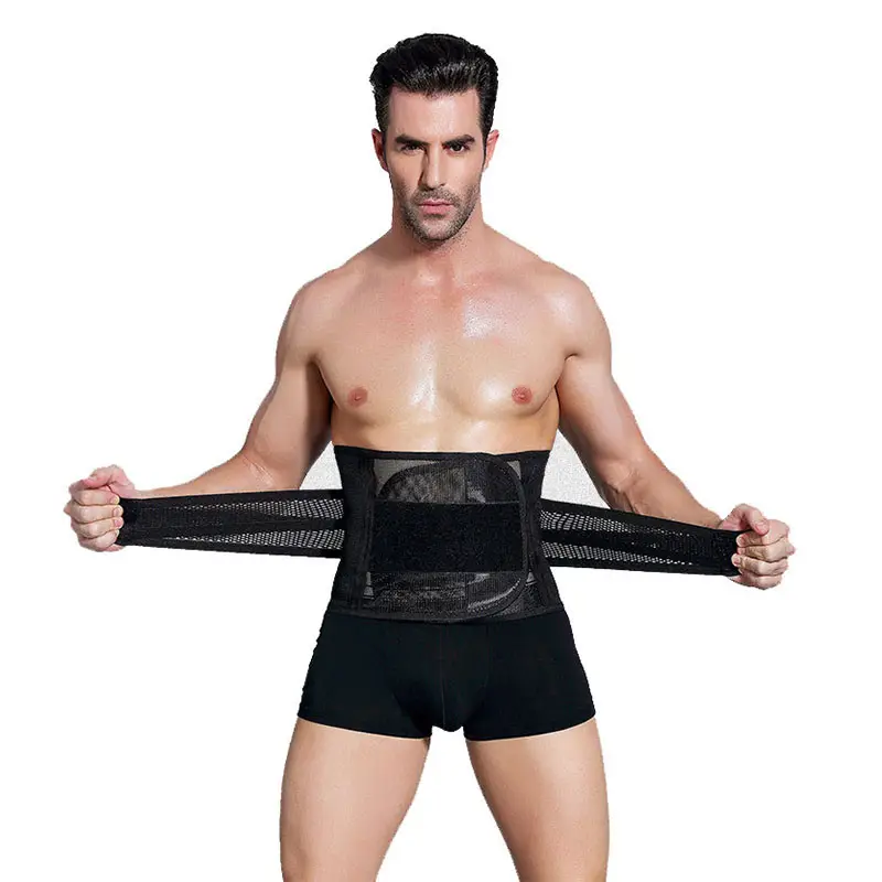 Cinta Modeladora Masculi Faja Hombre Waist Trainer Men Slimming Belt Belly Corset Body Shaper faja reductora Abdomen