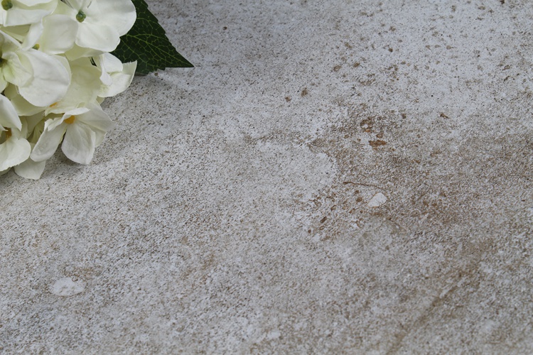 Iran Silver Gray Travertine Tiles Anti Slip Ceramic Rustic Tile For Patios