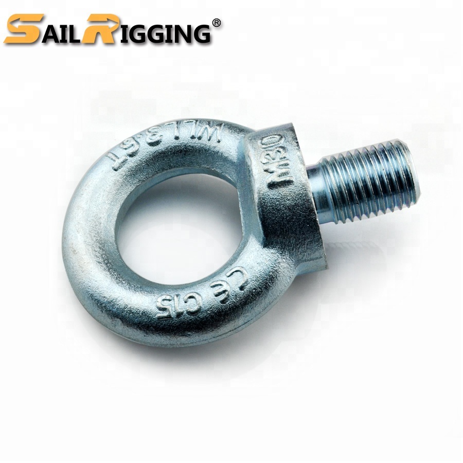 Packaging! 20mm Galvanised Oval Eye//Oval Eye Rigging Screw FREE Postage