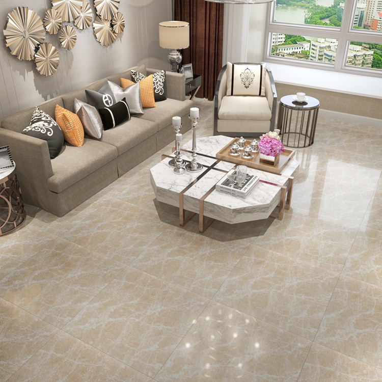 Polished Glazed Vitrified Tiles Light Emperador Ceramic Tiles Importer Dubai