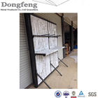 custom size antique metal wall unit living room