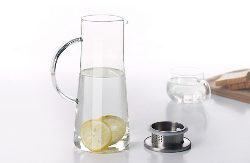 Beverage Pitcher Coffee Water Jug Top grade glass Pitcher Clear Heatproof Glass Water Pot