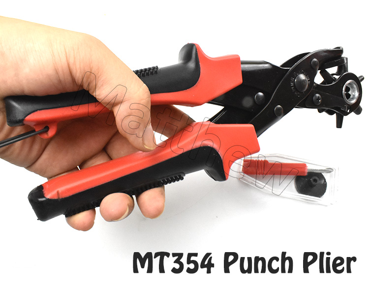 Heavy Duty Paper Hole Punch Plier for Leather Belt
