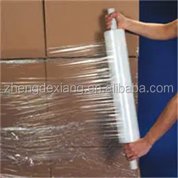 Clear Pallet Wrap on Extended Core