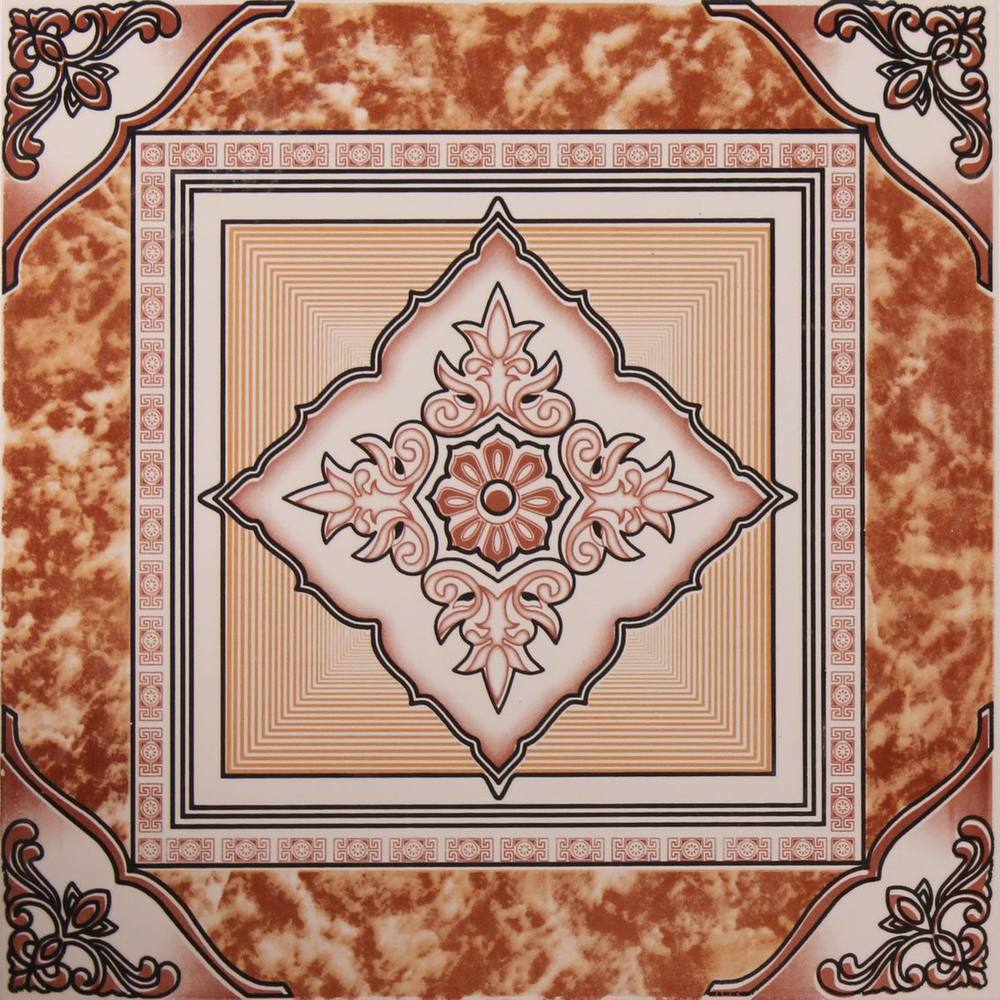 decorative carpet floor tile classic style 400x400mm