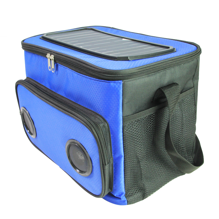 Neue große isolierte Kühltasche mit Sonnenkollektoren