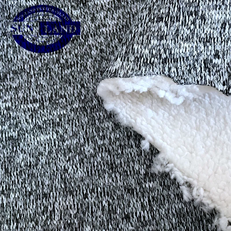 Связанная флисовая ткань из 100 полиэстера и флисовая ткань для зимней одежды