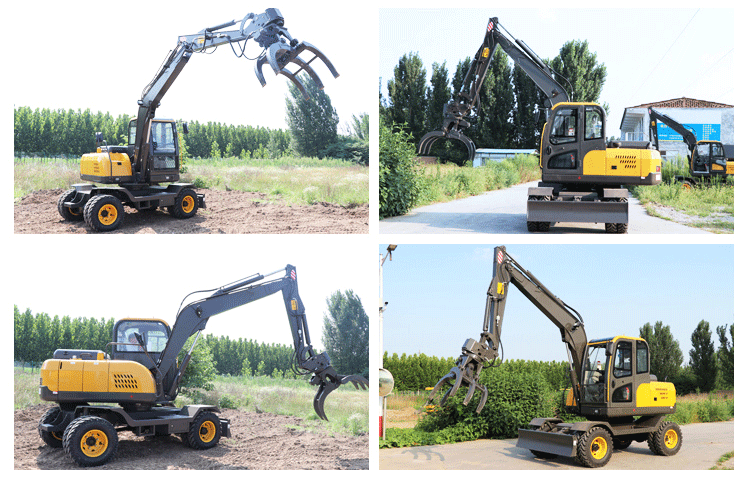 Hot selling wheel excavator vote and excavator spare parts
