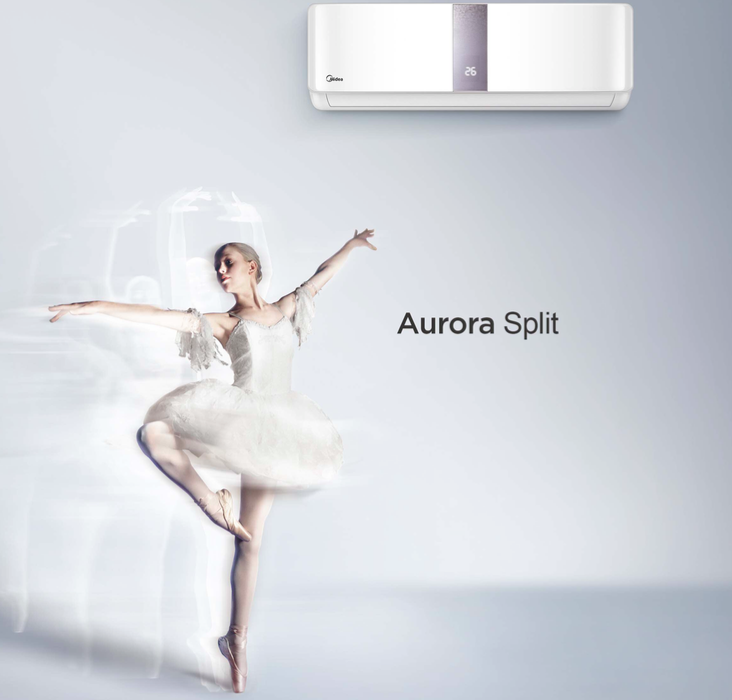 Midea Aurora Split Unit air Conditioner On/off