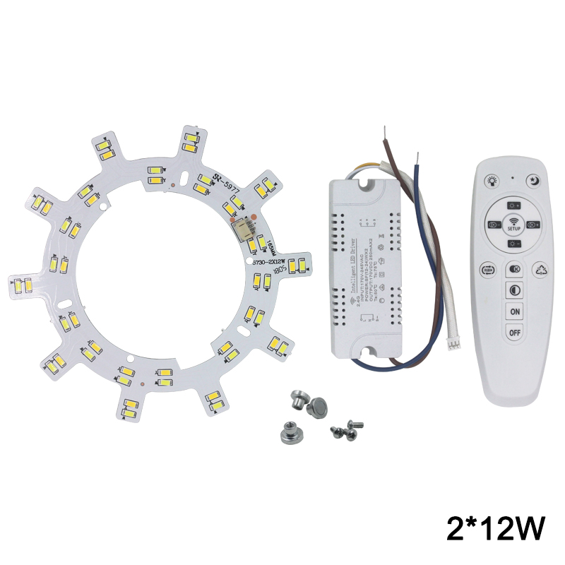 5730 SMD LED Deckenbeleuchtung 2,4 G WIFI Handyverbindung Steuerung Fernbedienung für Wohnzimmer Küche Deckenleuchte