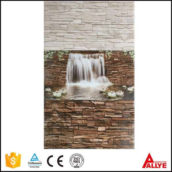 30x45 natural scenery printing bathroom ceramic wall tile
