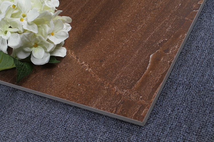 Modern Matte Brown 60X60 Ceramic Tile Price In Kerala Walkway Passage Floor Tiles Design