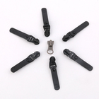 Custom logo metal zipper head zipper slider zip pulls wallet boot zipper pulls