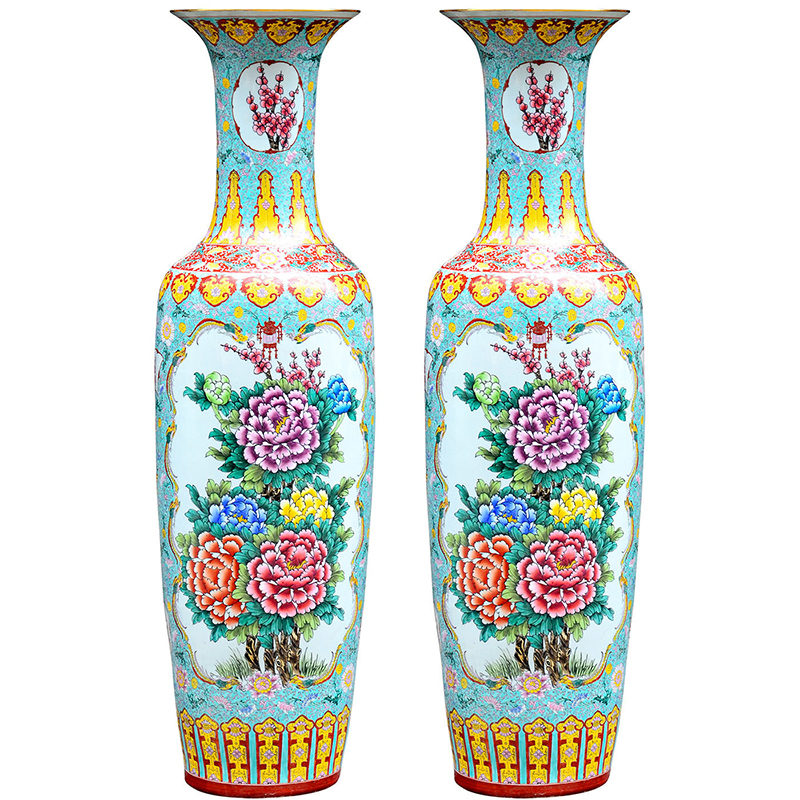 Wholesale antique porcelain large vase for living room