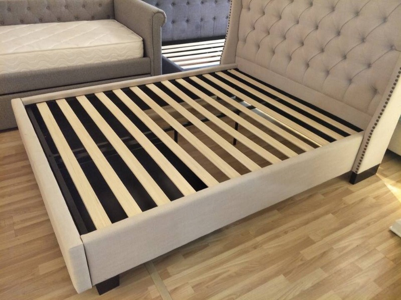 Latest design bed frame malaysia king large single bed with storage