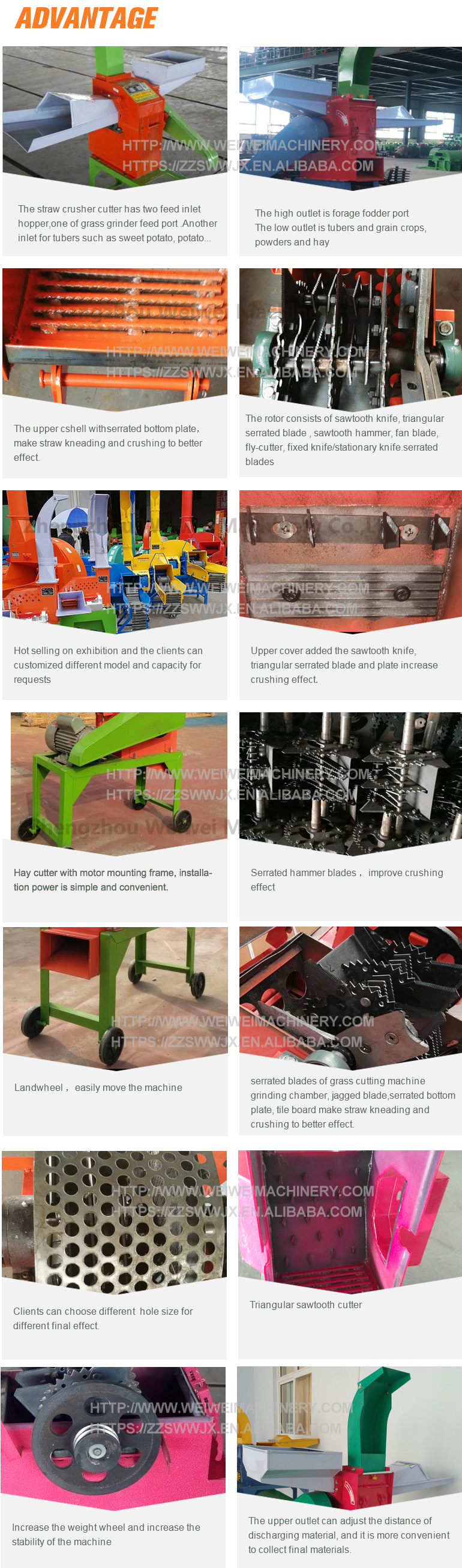 Weiwei Diesel Động Cơ Xăng Kép Chức Năng Nông Nghiệp Máy Móc Hay Cutter Thức Ăn Chăn Nuôi Máy Làm Máy Nghiền Cho Hạt Home