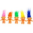 Classics Vinyl Toy Colorful Hair Troll Doll Plastic Capsule Toys Dam Trolls