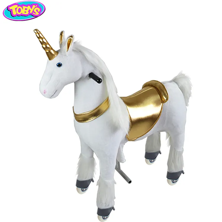 The Last Day's Special Offer Walking Animal Unicorn Ride on Toy Adult Rocking Horse
