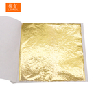 8 x 8.5 cm Best Price Colorful Taiwan Gold B Leaf Foil Paper Sheets for Art Craft and Nail Decoration Gilding Furniture
