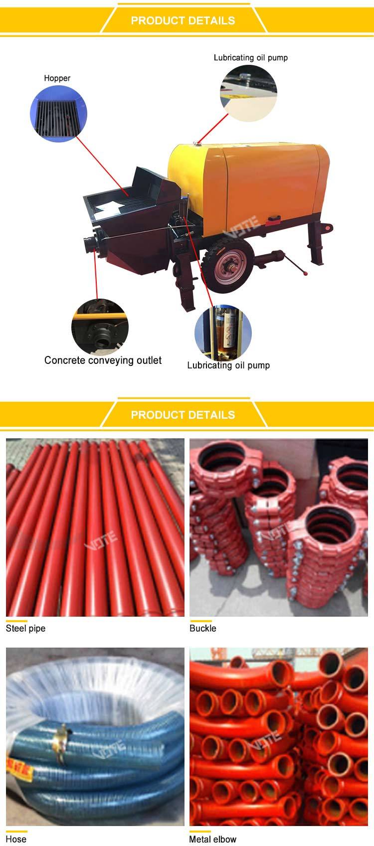 20m3/h Electric Concrete Pump 2018 Nice Price for sale