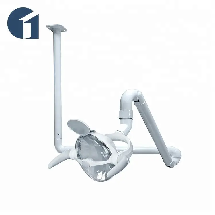 Dental LED Surgical Medical Shadowless Operating Theatre Lamp With Ceiling Mount Arm