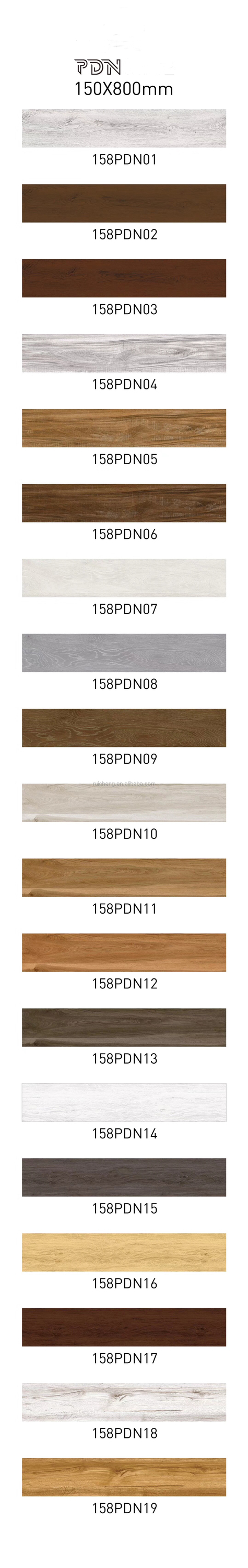 150x800mm Wood Tile Ceramic Wood Deck Floor And Wall Tile On Sale