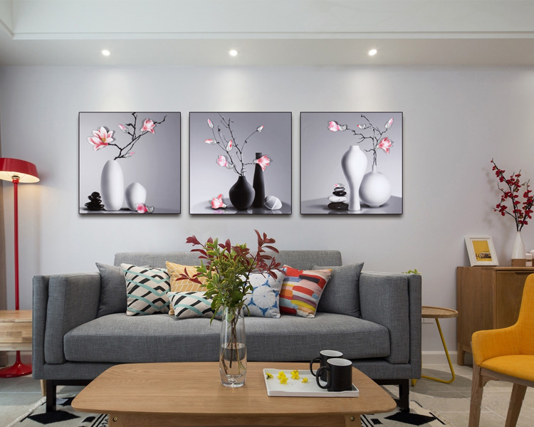 Hot Selling Unique Room Decor Art Ideas Designs Flower Vase Painting