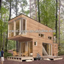 China Modern Design Luxury Prefab Steel Villa View Luxury Prefab