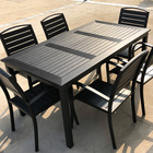 Poly-wood Garden Furniture Leisure Garden Furniture Patio Dinning Chair Table Set