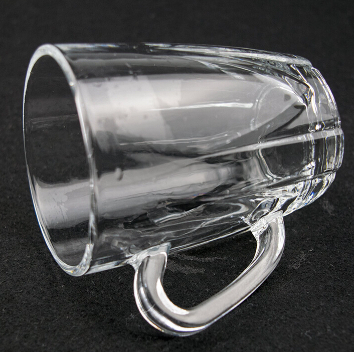 cheap transparent glass coffee and tea mug
