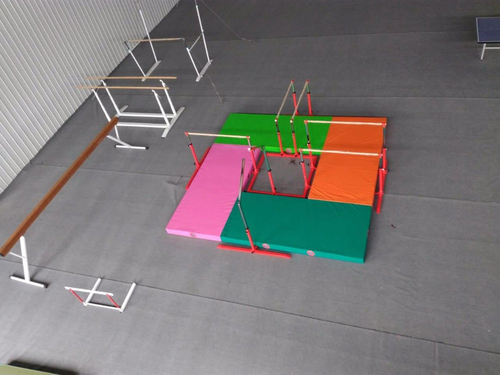 子供用体操用具用の調整可能な自立型体操鉄棒| Alibaba.com