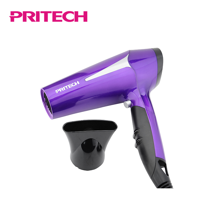 PRITECH Overheating Protection 1800W 2200W 3 Heat Settings Hair Dryer For Household