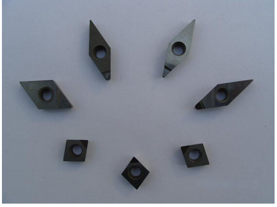 High-precision 2pcs NEW PCD DCGW070202 PCD Diamond CNC blade insert