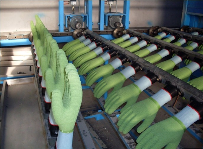 High Capacity Latex Glove Coating Machine Half Full Dipping CE ISO Certificated