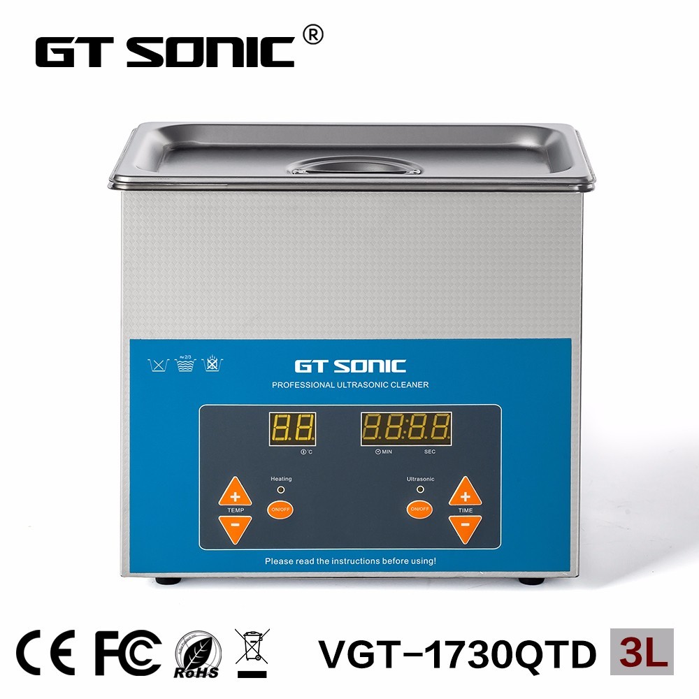 GT SONIC VGT-1730QTD 3L工業用超音波洗浄機・新しい・熱水洗浄対応