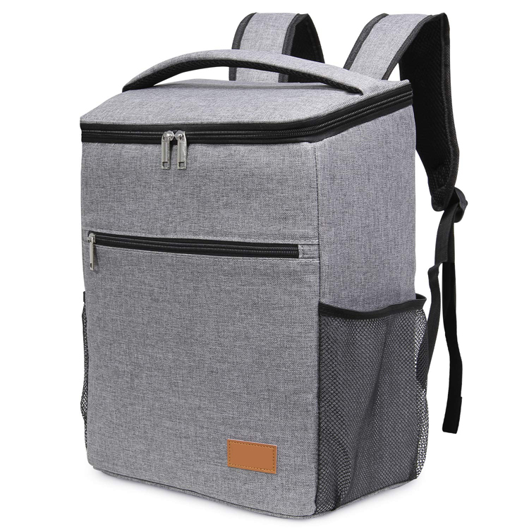 Sac à dos isotherme pour déjeuner sac de refroidissement doux pour pique-nique camping barbecue