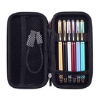 Custom logo carrying pencil bag zipper hard EVA pen case for stylus touch pen