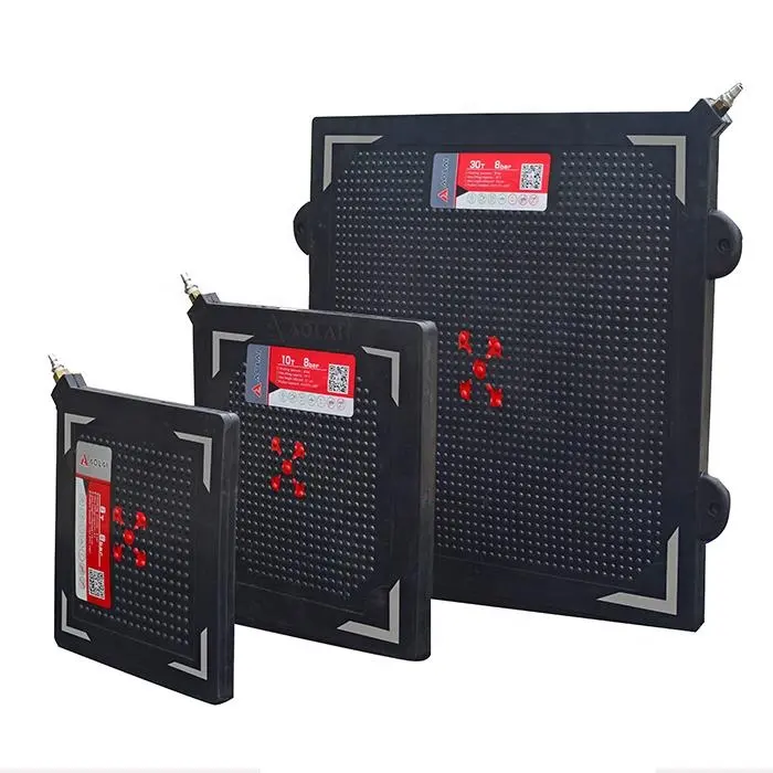 Corrosion and wear resistant air lifting cushion bag for road accident rescue