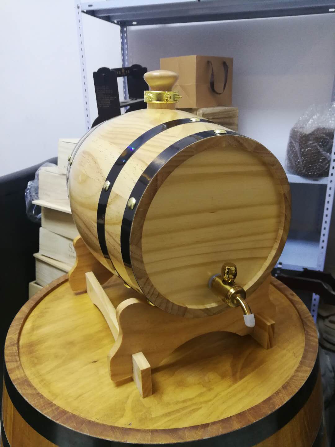 mini size 3L 5L oak barrel,wood storage barrel,wine barrel