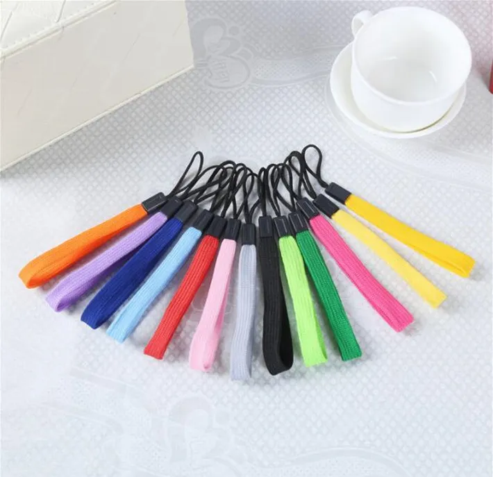 Custom Various Styles Colorful Skin-friendly Mobile Phone Wrist Strap