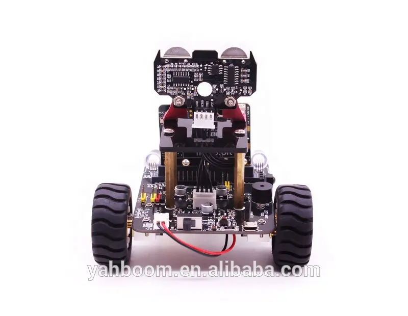 Yahboom DIY BBC Micro:bit Programming Education Microbit Smart Robot Car Kit For BBC Microbit As Gift