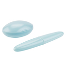 Two Pieces Plastic Soap Box Toothbrush Case