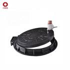 Golden manufacturer GGG50 ductile iron EN124 Manhole Cover D400 C250 B125