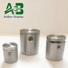 Custom Precision Aluminum Brass Stainless Steel Glass Standoff ISO9001 Passed